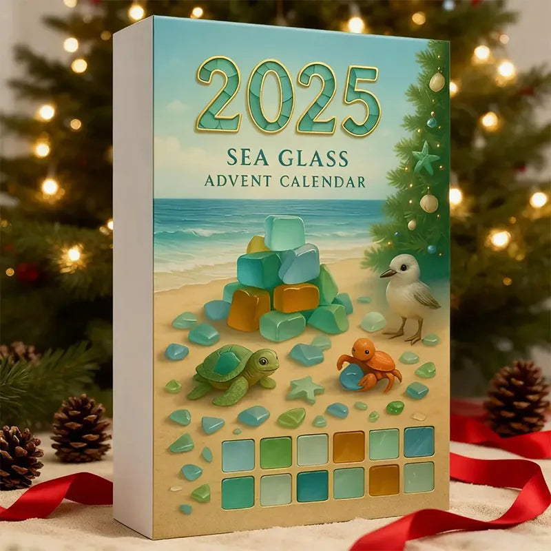 Let the Ocean Join Your Christmas, One Sea Glass Treasure at a Time.